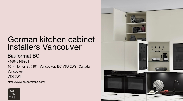 German kitchen cabinets renovation Vancouver