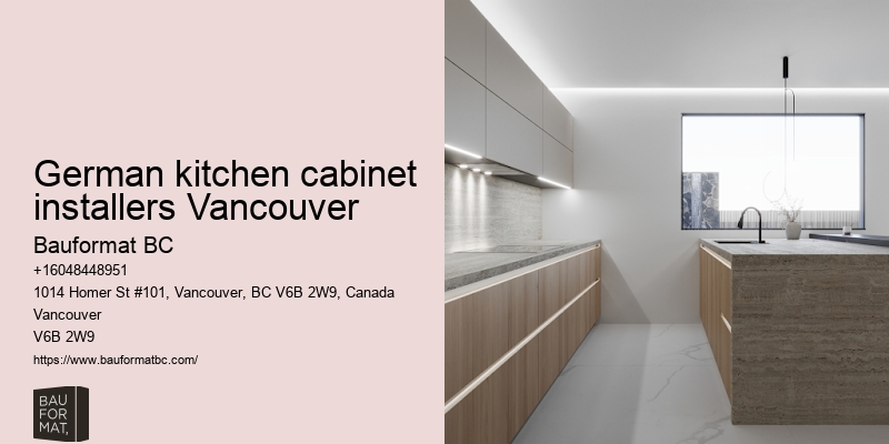 German kitchen cabinets dealers Vancouver