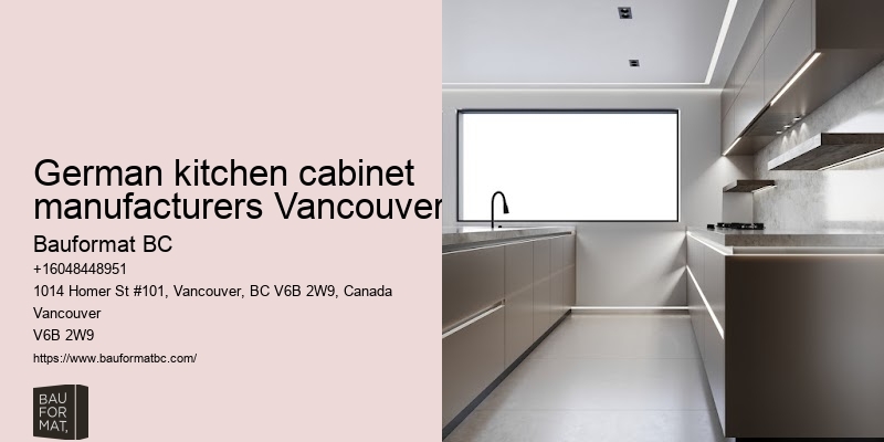 German kitchen cabinets for luxury kitchens Vancouver
