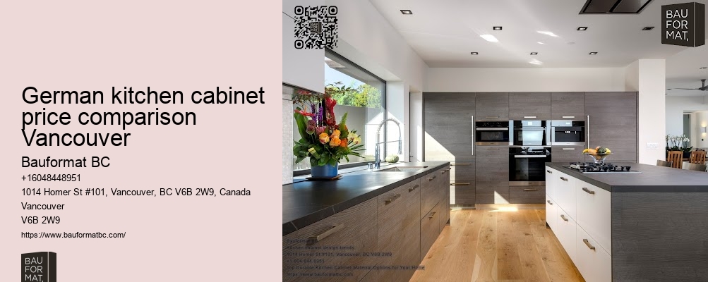 German kitchen cabinets with high-gloss finish Vancouver