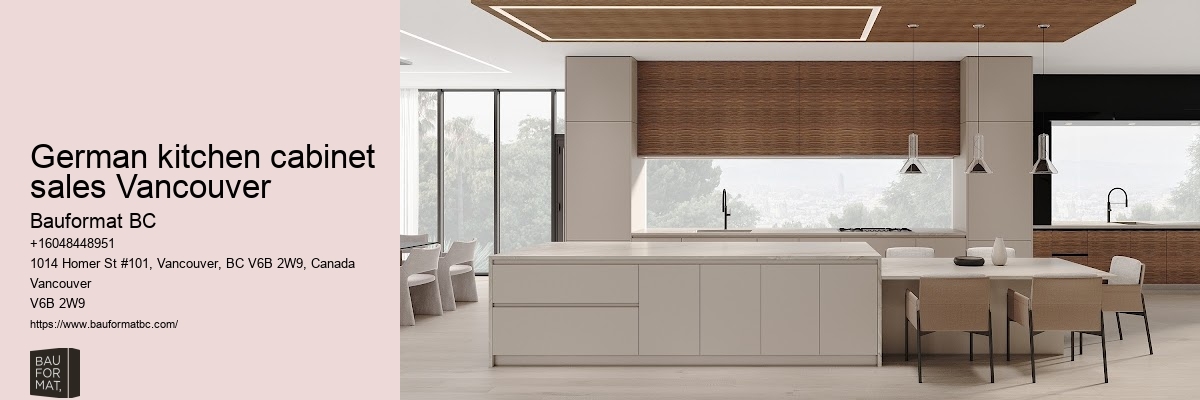 Efficient German kitchen cabinet installation solutions Vancouver