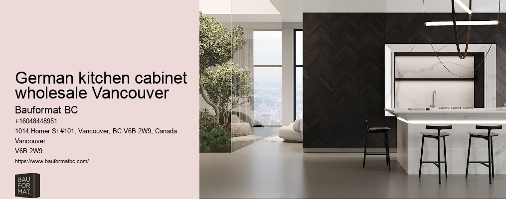 German kitchen cabinets price range Vancouver