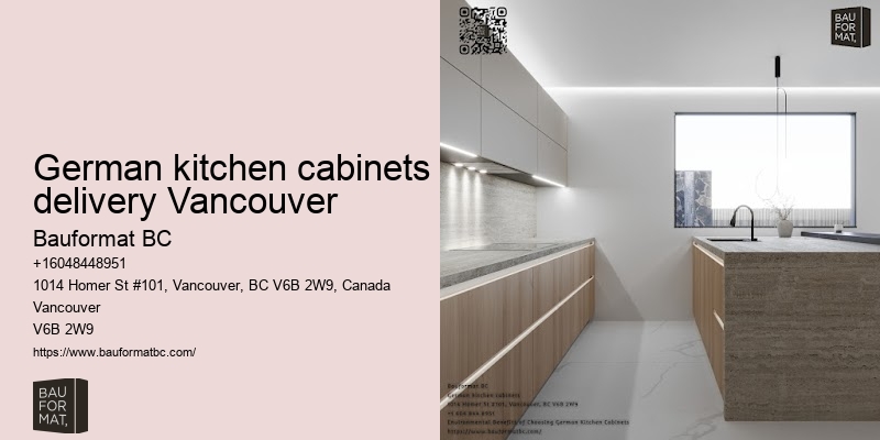 Durable German kitchen cabinets Vancouver