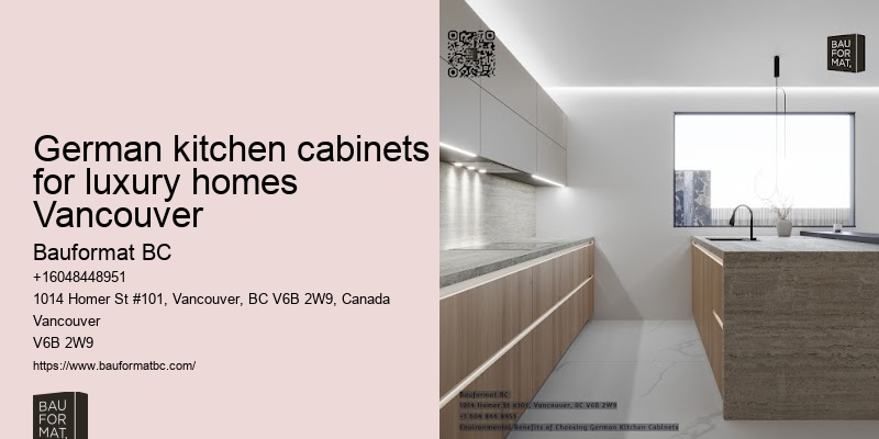 German kitchen cabinet prices Vancouver