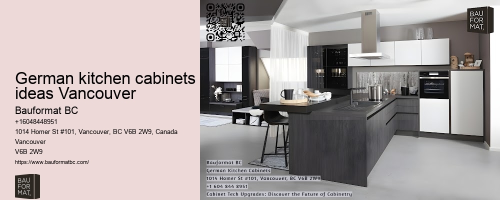 German kitchen cabinets innovations Vancouver