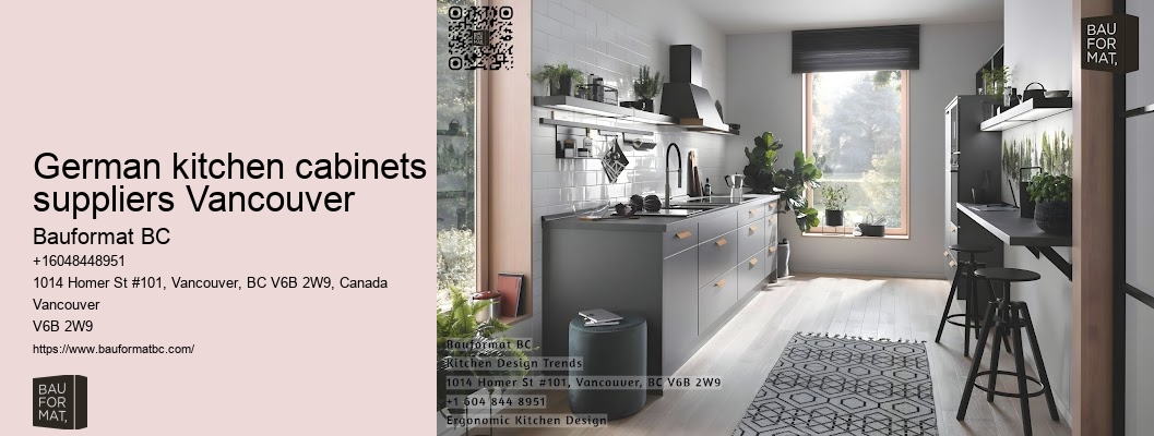 Trusted German kitchen cabinet suppliers near me Vancouver