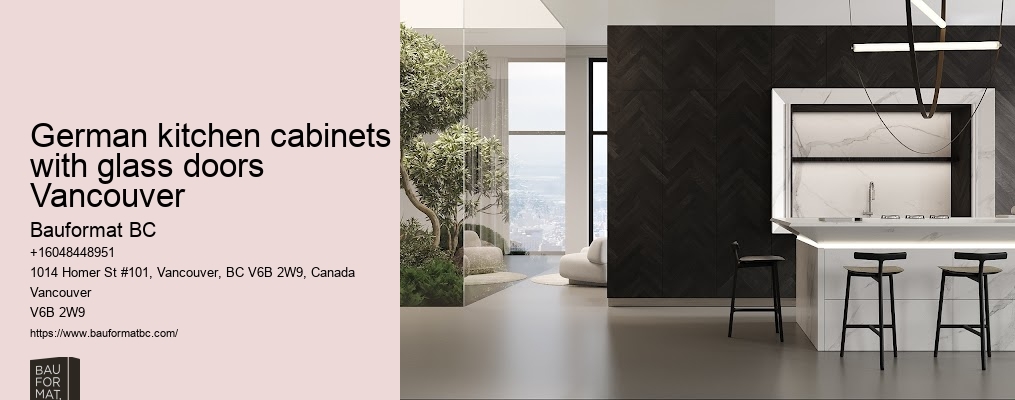 German kitchen cabinetry Vancouver
