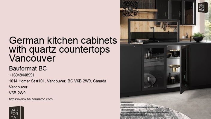 German kitchen cabinets for luxury kitchens Vancouver