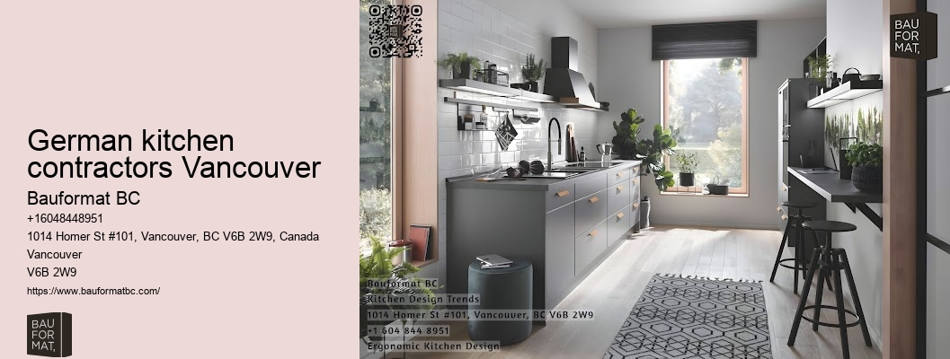 Upgrade your home with German kitchen cabinets Vancouver