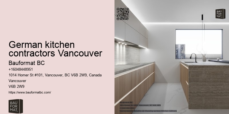 German kitchen installation Vancouver