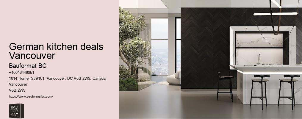 German kitchen cabinets design Vancouver