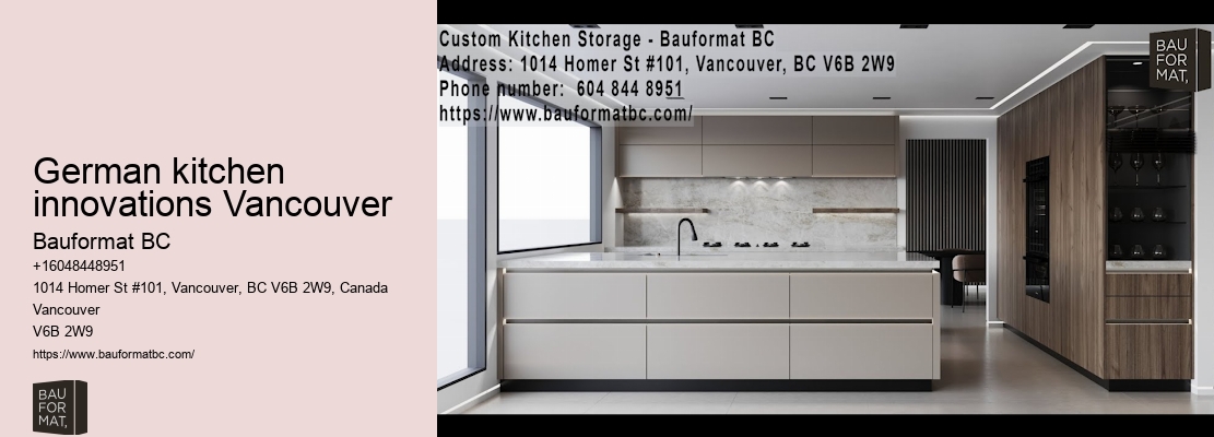 German kitchen cabinets trends Vancouver