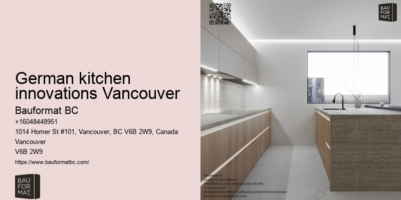 German kitchen cabinet design trends