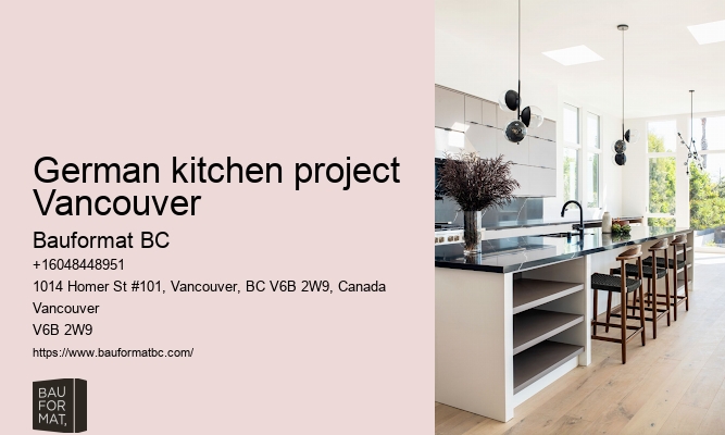 German kitchen cabinets for traditional homes Vancouver