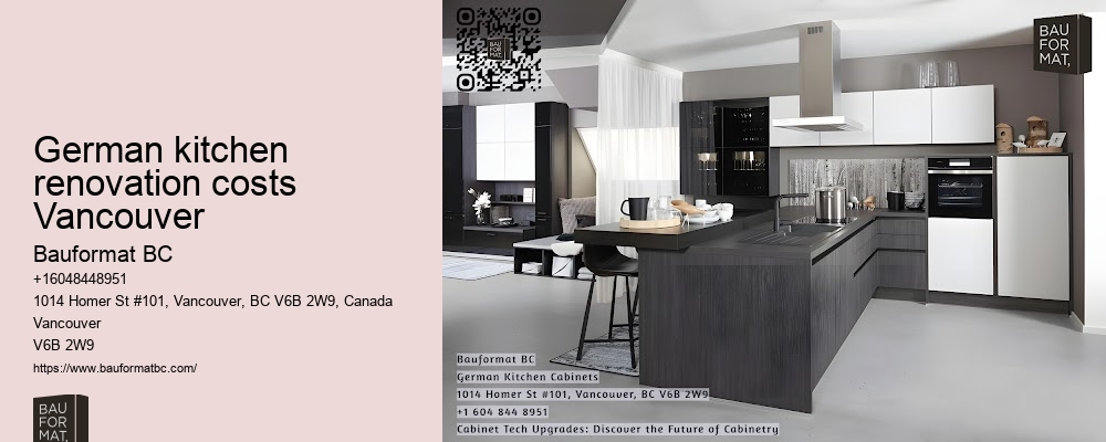 High-end German cabinets Vancouver
