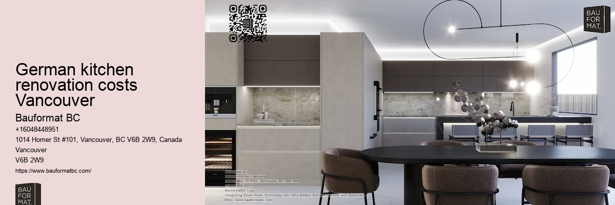 Elegant German kitchen cabinets with frosted glass doors Vancouver