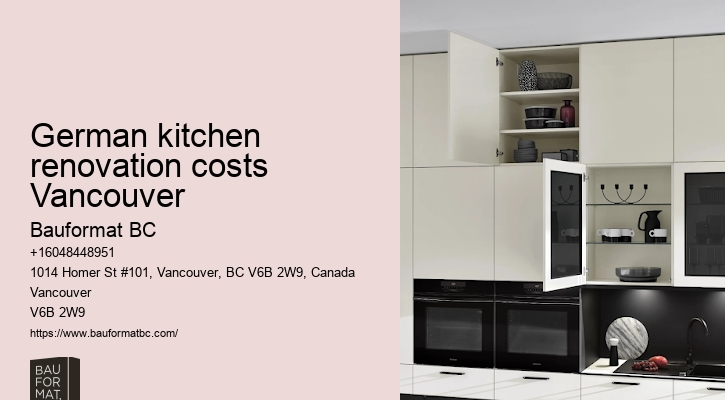 Custom German kitchens Vancouver