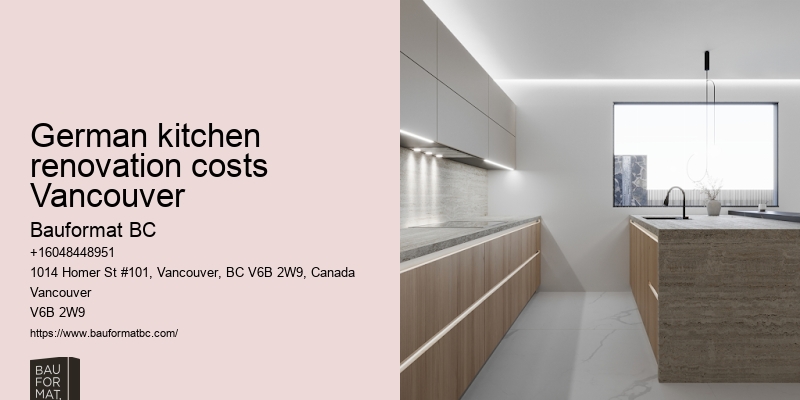 German kitchen cabinet experts Vancouver