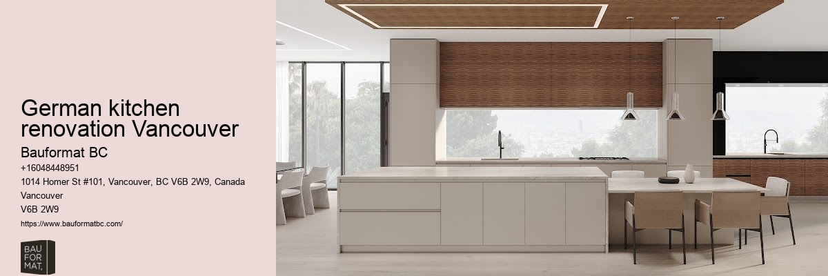 German kitchen cabinets for Scandinavian kitchens Vancouver