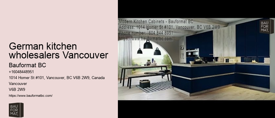 Certified German kitchen cabinet installers