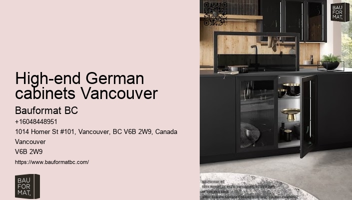 Innovative German kitchen cabinet trends