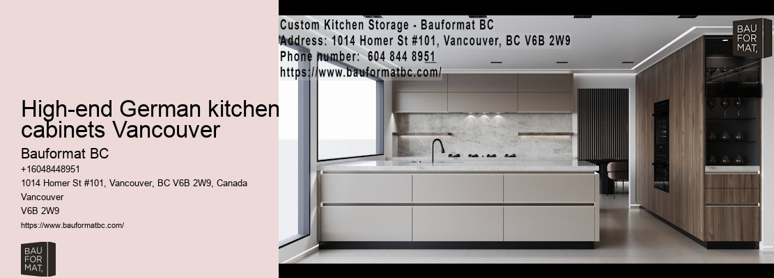 Discounted German kitchen cabinets