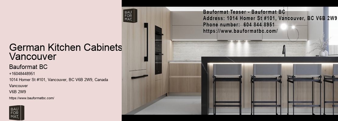 Reliable German kitchen cabinets Vancouver