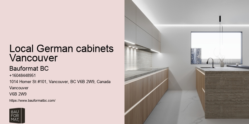 German kitchen cabinet warehouse Vancouver