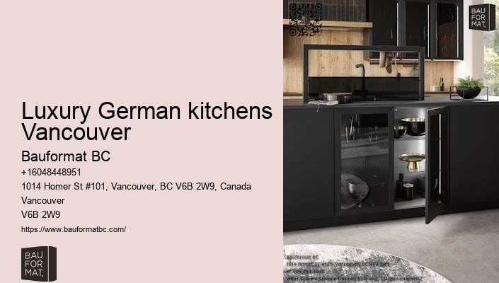 German kitchen cabinets high gloss Vancouver
