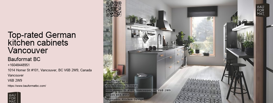 Local German kitchen cabinet suppliers Vancouver