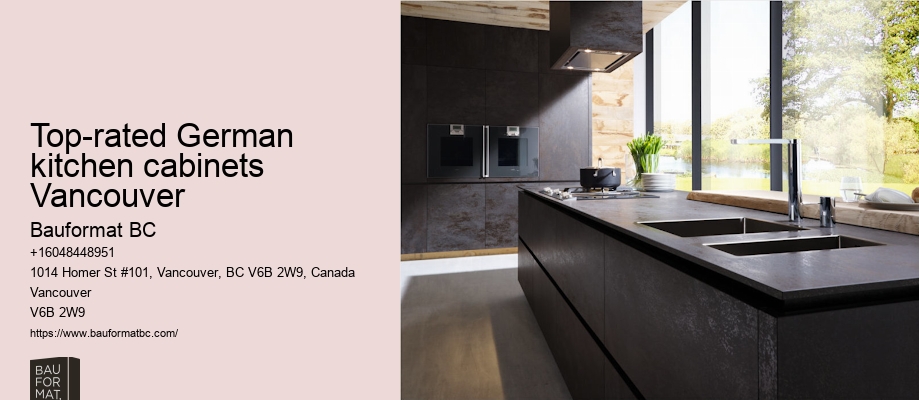 German kitchen cabinets for condos Vancouver