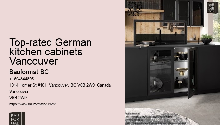 Reputable German kitchen cabinet suppliers Vancouver
