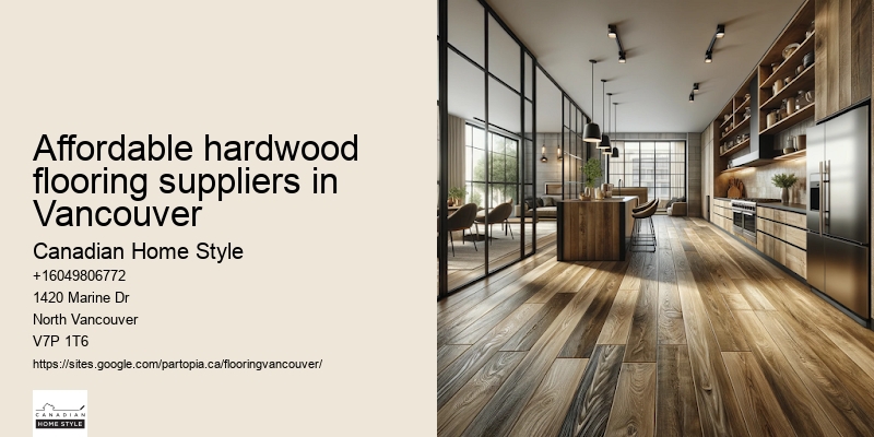 Affordable hardwood flooring suppliers in Vancouver