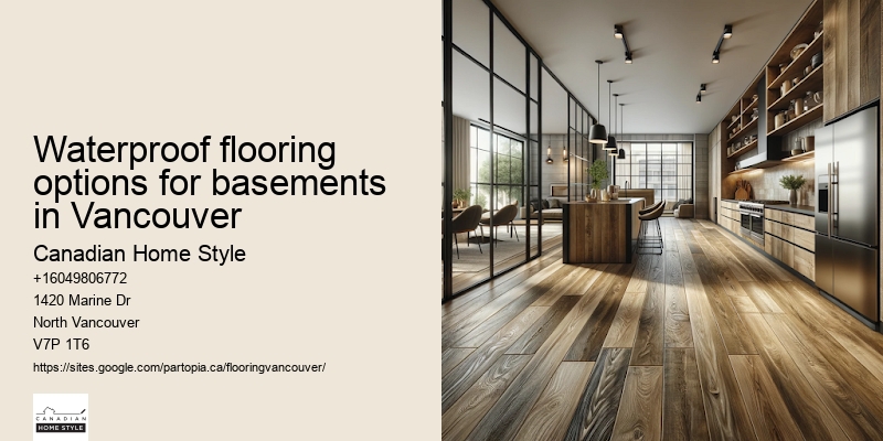 Waterproof flooring options for basements in Vancouver