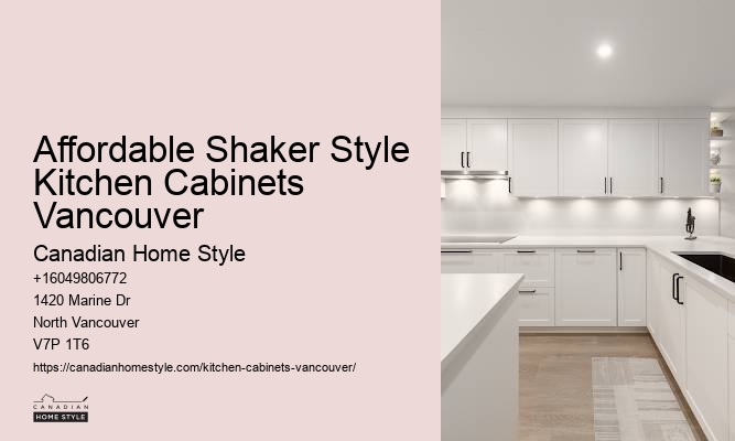 Base kitchen cabinets Vancouver