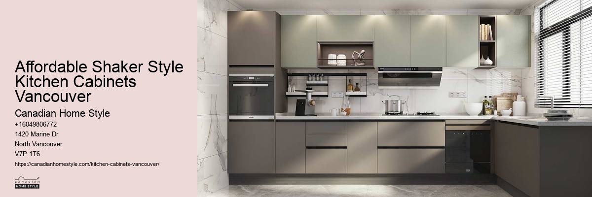 Espresso kitchen cabinets Vancouver
