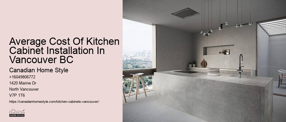 New kitchen cabinets Vancouver