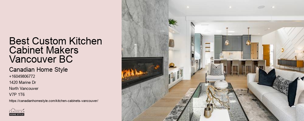 Customized kitchen cabinet layouts Vancouver