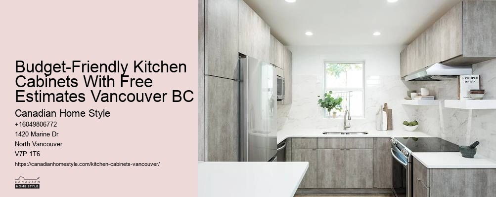 Cherry kitchen cabinets Vancouver