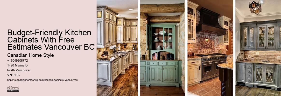 Custom kitchen cabinet finishes Vancouver