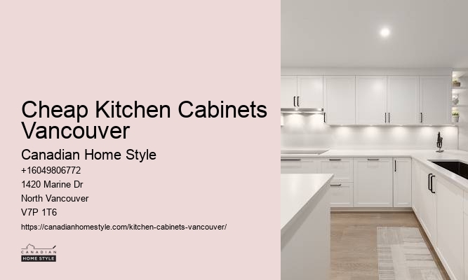 Unfinished kitchen cabinets Vancouver