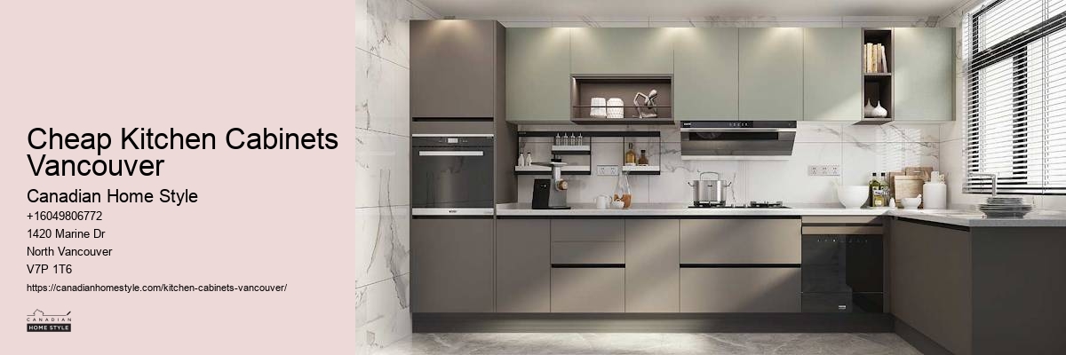 Elegant Kitchen Cabinets Vancouver
