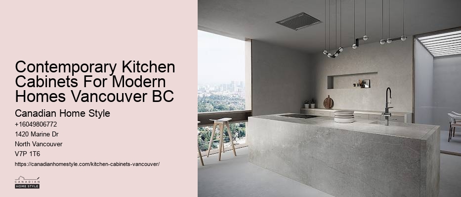 Bespoke Kitchen Cabinets With Personalized Designs Vancouver BC