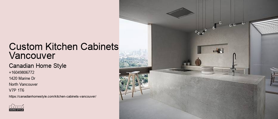 Artisan kitchen cabinet craftsmanship Vancouver