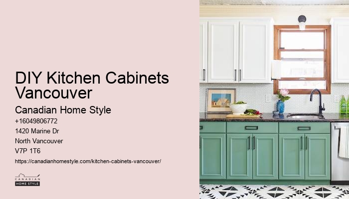 Frameless kitchen cabinets Vancouver