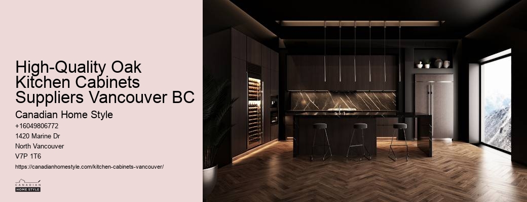 Eco-Friendly Bamboo Kitchen Cabinets Vancouver BC