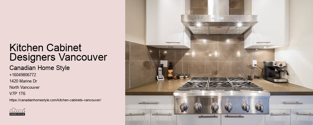 Custom Kitchen Cabinet Makers Vancouver