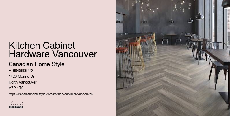 Kitchen cabinet design consultations Vancouver