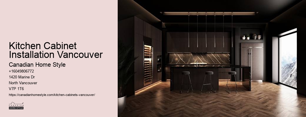 Melamine kitchen cabinets Vancouver