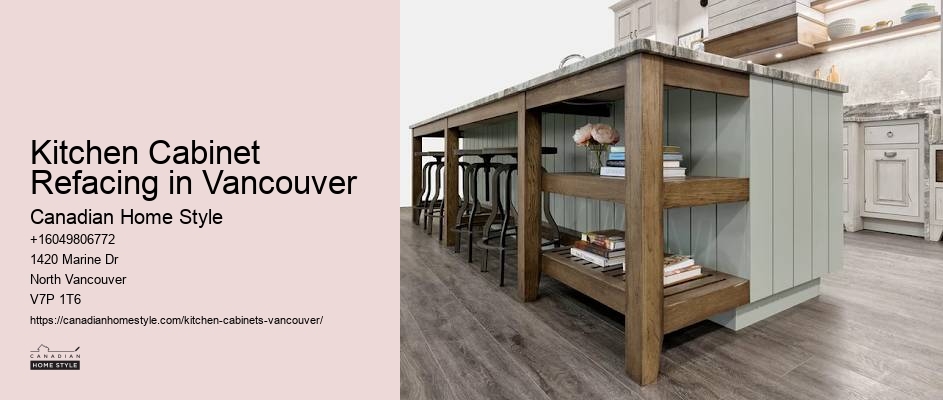 Red kitchen cabinets Vancouver
